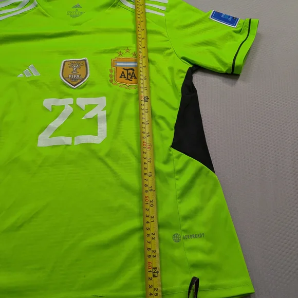 Adidas Neon Green Soccer Jersey
